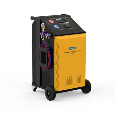 AUTOOL LM708 Refrigerant Recovery Machine HVAC Dual System AC Recharge Filling