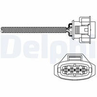 Delphi Lambdasonde Passend FüR Opel Combo Zafira | ES10790-12B1
