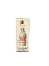 Pixi Skintreats Glow Tonic Serum | Glycolic Acid & Aloe Vera | 1.01 fl oz