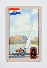 SWAP PLAYING CARDS ~ GENUINE COLES SWAP CARD OLYMPIC LANDMARK NAMED SOUTH AFRICA