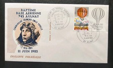 ENVELOPPE PREMIER JOUR TIMBRE N° 2262 OBLITÉRÉ AULNAT EMILE FAYOLLE 1983