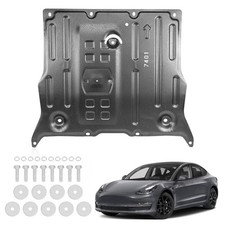Front Skid Plate Compatible with Tesla Model 3 2017-2025  Model Y 2020-2025,...