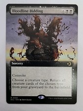 Bloodline Bidding (Extended Art) Lorwyn Eclipsed Regular MTG 
