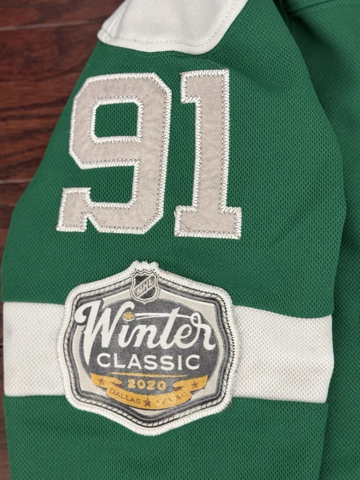 Dallas Stars Winter Classic 2020 Unisex Youth Jersey   S/M Tyler Seguin 91 - Image 2 of 4