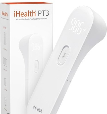 iHealth PT3 Infrared No Touch Forehead Thermometer X1 Pc