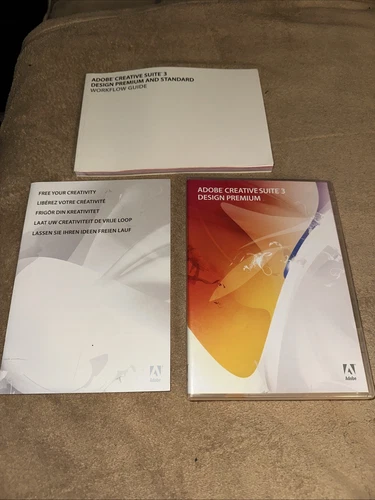 Adobe Creative Suite 3 Design Premium Macintosh OS w/ Serial Key
