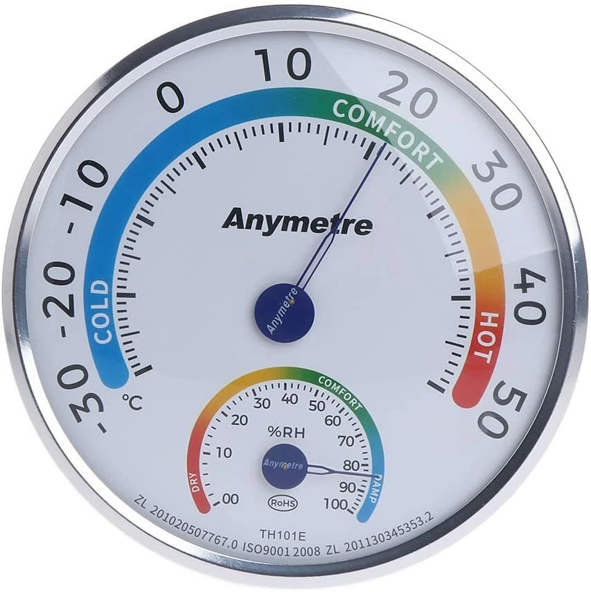Indoor Hygrometer Thermometer Room Office Temperature Humidity Meter Gauge Mini