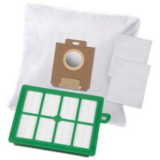 kompatibel zu AEG Elektrolux AAM Serie 10 Staubsaugerbeutel 1 Hepafilter