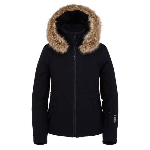 SPYDER Vida Infinium GTX Ski Jacket Women's Size 4 Black Coat - Picture 10 of 10