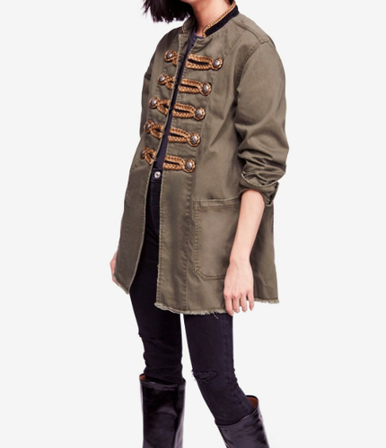 Passenger Cotton Band Jacket Moss Green 