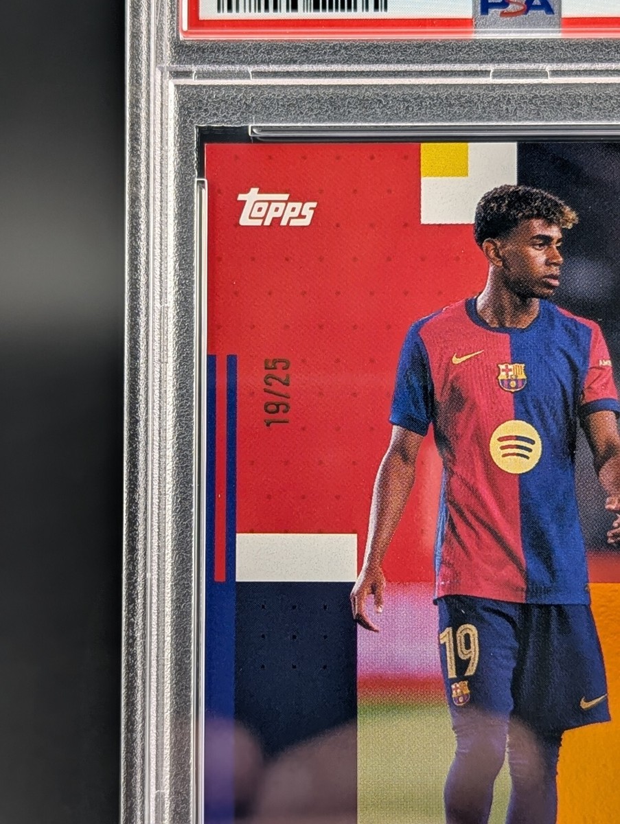ヤマル M Lamine Yamal 2024-25 Topps FCB Team Set Orange #19/25 Jersey