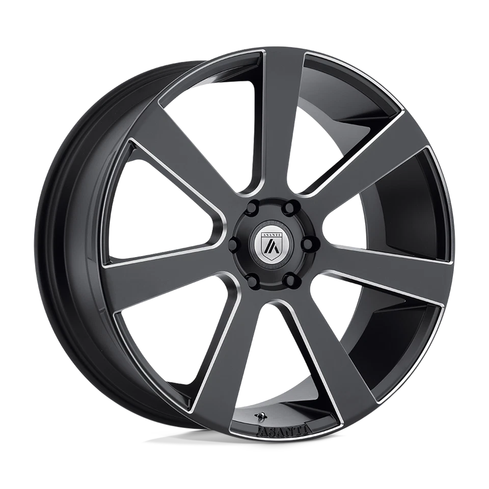 22 Inch Wheels Rims Asanti Black Apollo ABL15 Dodge Charger Challenger 22x9" +15 - Image 2 of 4