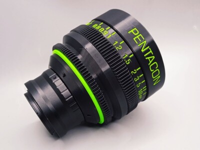 lens Rehouse Pentacon Auto 50mm f1.8 Multi Coating Lens Cine lens Sony E mount