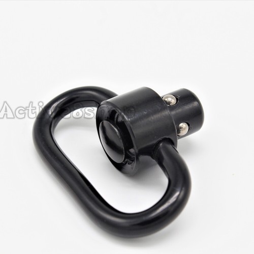 1.25'' Heavy Duty QD Quick Detach Push Button Detachable Sling Swivel Adapter 1P - Picture 9 of 11