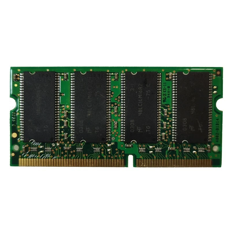 Micron 256MB SD SO-DIMM PC133S-333-542 133 MHz Memory RAM MT8LSDT3264HG-133C2 - Image 3 of 3