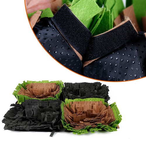 Pet Dog Snuffle Mat Nose Training Sniffing Pad Fun Toy Feeding Mat Cushion - Picture 6 of 9