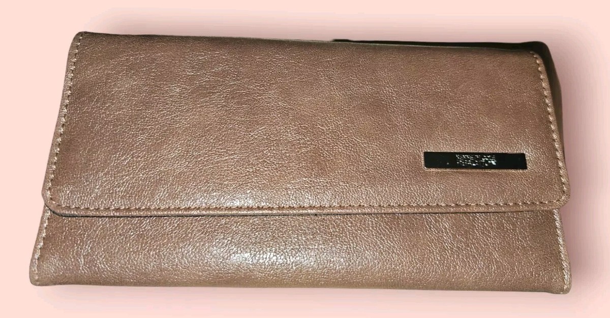 Kenneth Cole REACTION Portafoglio da uomo RFID Slimfold, Nero, One size, Portafoglio Bifold in pelle