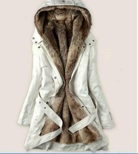 Fashion Womens Thicken Warm Winter Coat Hood Parka Overcoat Long Jacket Outwear