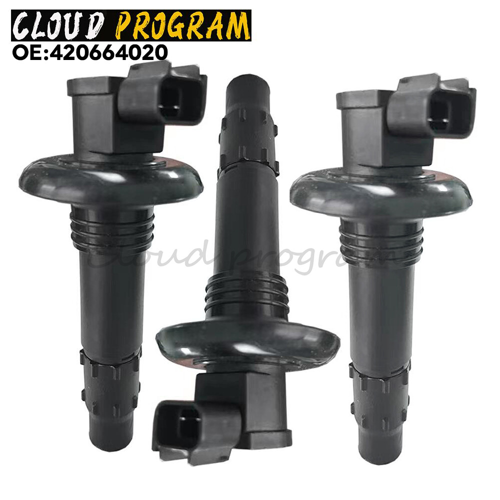 3PCS Suit Ignition Coils For SeaDoo GTIStick GTX GTS GTR RXT RXP