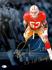 Bill Romanowski Signed Autograph 11x14 Photo Picture Beckett COA SF 49ers 2