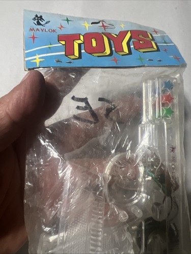 VTG RARE NOS MAYLOK TOYS MODEL 75 CAL SPARA GUN TOY  - Picture 14 of 19