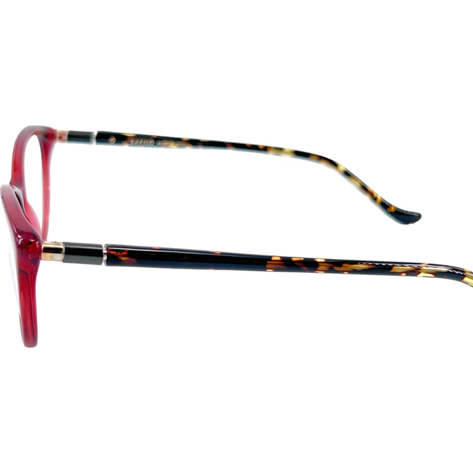 Женская пластиковая оправа для очков Safilo Buratto 06 0C9A красная 51–16 миниатюрная посадка Италия - Изображение 3 из 4