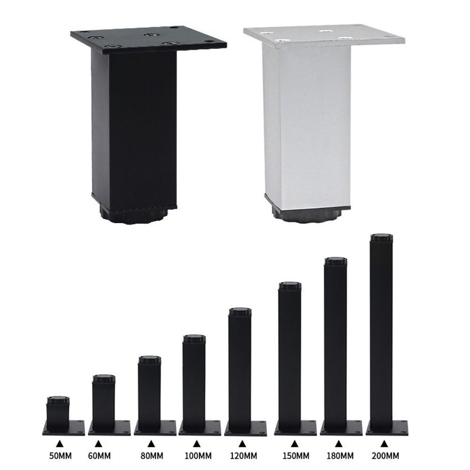 Raise Hardware Adjustable Table Feet Foot legs Replacement Furniture