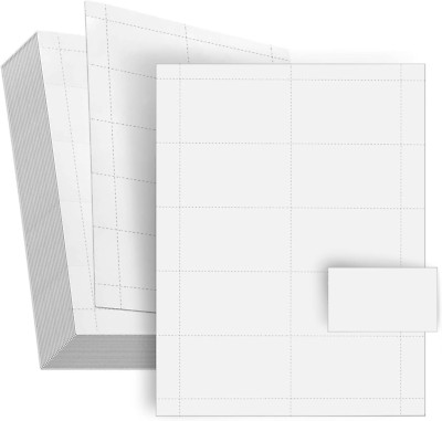 Best Paper Greetings 1000 Piece Blank Printable Business Cards 3.5 x 2, Perfo...