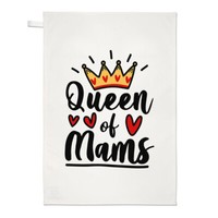 Queen Of Mams Geschirrtuch Mutter Muttertag World's Best Toll Liebe Geschenk