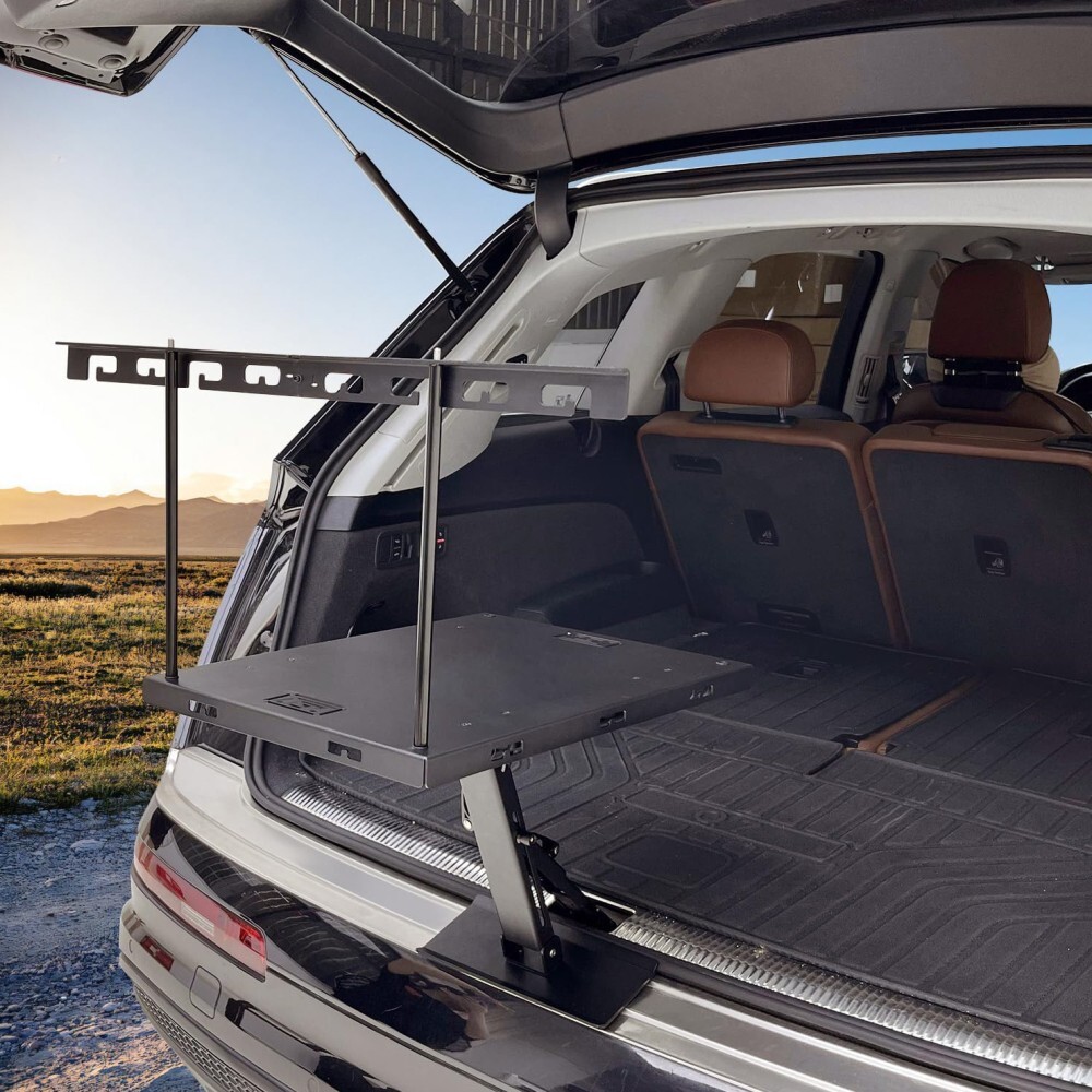 For SUV Audi Q7 Model Y Folding Trunk Lock Desk Car Camping