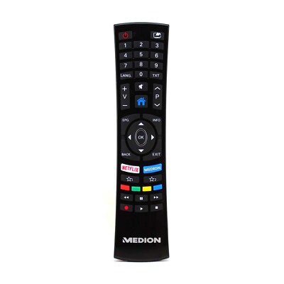 Telecomando TV RC1208, per MEDION MD30297 MD20255 MD20294 MD21080 MD21106 MD21131 MD30628 MD30870 P15188, Sostituzione Telecomando TV