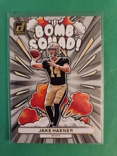 2023 PANINI DONRUSS JAKE HAENER BOMB SQUAD! SP INSERT SAINTS ROOKIE RC