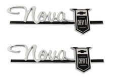 Trim Parts Rear Quarter Emblem Set 1963 Nova 1964 Nova Front Fender Emblem Set Trim Parts Rear Quarter Emblem Set 1963 Nova 1964 Nova Front Fender Emblem Set