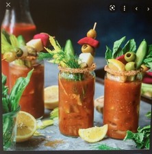 NEW 18 All Natural Instant Bloody Mary Gluten Free Vegan By Flamixco Add Water