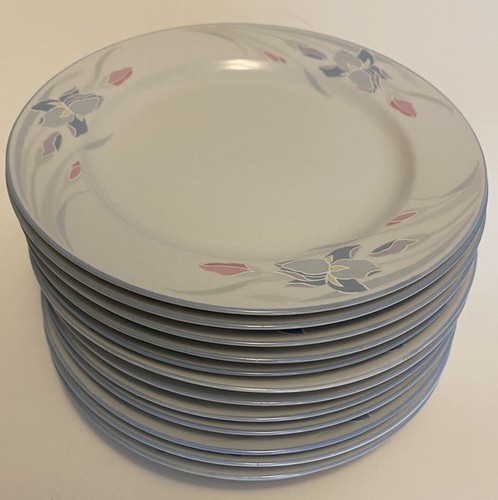 IRIS Fresh Flowers Bread And Butter Plates by Excel Collection 6 7/8” - Picture 5 of 6