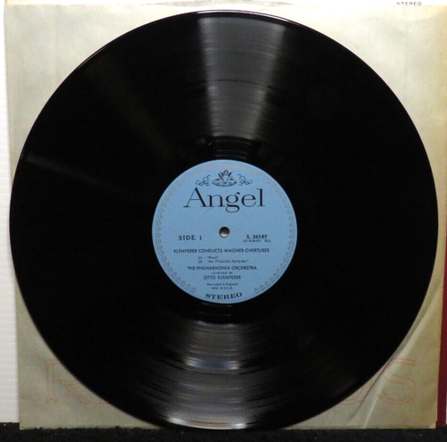KLEMPERER CONDUCTS WAGNER OVERTURES (NM) 36187 LP VINYL RECORD - Picture 3 of 4