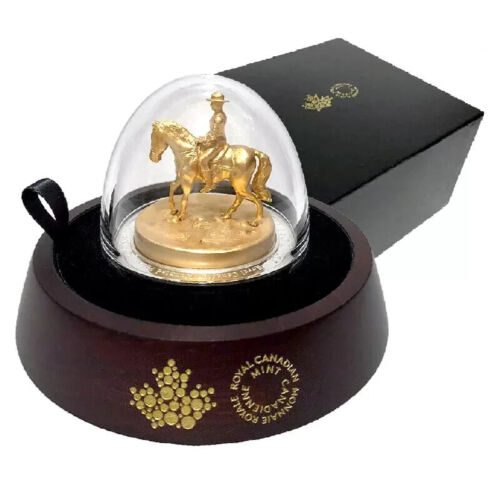 2020 Canada $100 10 Ounce 3D Sculpture Coin RCMP Musical Ride - Fine Silver Coin - Picture 3 of 5