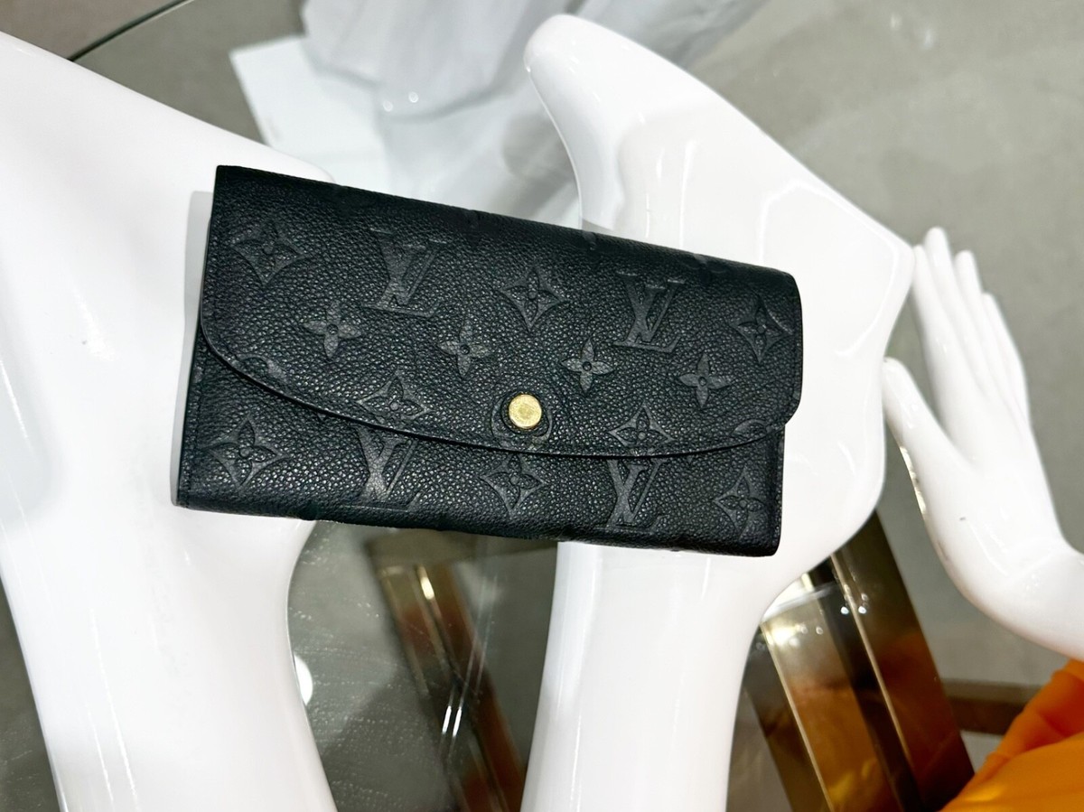 Vuitton Emilie Wallet Empreinte Louis Vuitton Wallet Authentic Louis  Vuitton Emilie Wallet Monogram Empriente Leather