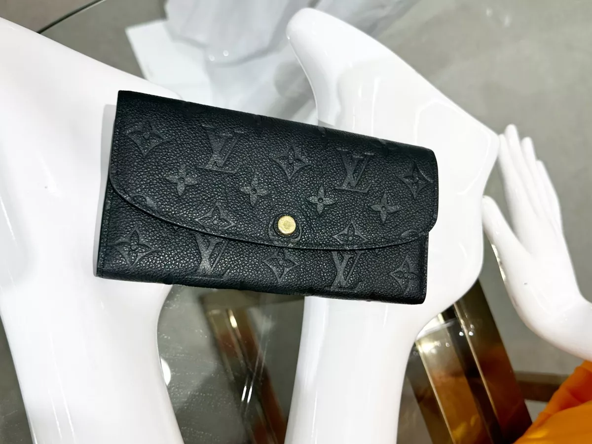 Authentic Louis Vuitton Emilie Wallet Monogram Empriente Leather