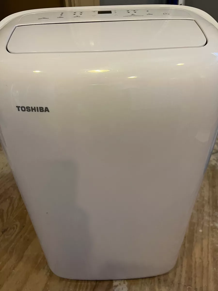 Toshiba 8,000 BTU (6,000 BTU DOE) Portable Air Conditioner, RAC-PD0812CRRU | eBay toshiba portable air conditioner