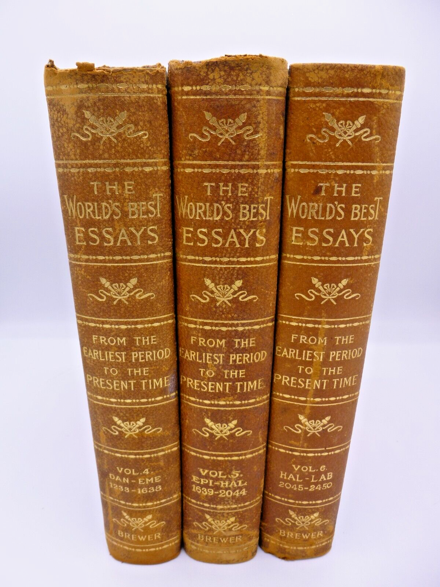 The World's Best Essays | David J. Brewer | Kaiser | 1900 | Ten