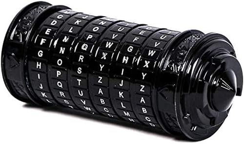 Cryptex Da Vinci Code Mini Cryptex Lock Puzzle Boxes with Hidden Compartments An - Picture 11 of 12