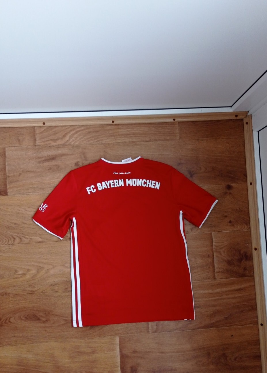  BAYERN MUNICH JERSEY 2020-2021 SHIRT ADIDAS FOOTBALL SOCCER JERSEY Youth M 152 thumbnail 3