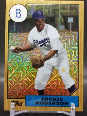 Jackie Robinson 2017 Topps Silver Pack Chrome Baseball Continuity ...