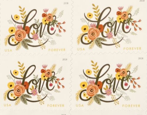 US #5255 Love Sheetlet of 20 Forever Stamps MNH 2018. FREE Shipping - Picture 2 of 3