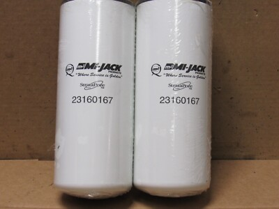 #ad MIJACK Oil Filter 23160167 Napa 1748xd LF3000 FLEET GUARD LOT OF TWO $53.54