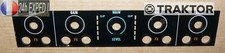 PLAQUE INDICATIVE HAUT CENTRE  CONTRÔLEUR DJ TRAKTOR S4 MK2 NATIVE INTRUMENTS .