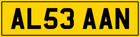 ALAN ALLAN ALANA AL ALI ALANS ALS PRIVATE REGISTRATION CAR NUMBER PLATE AL53 AAN