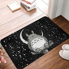 Anime Anti-Slip Doormat Bath Mat Moon Balcony Carpet Welcome Rug Indoor Decor