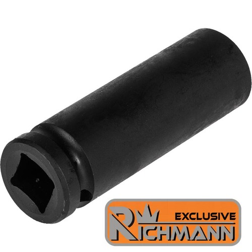RICHMANN C2813 21mm 1/2" Long Shock Socket, L 78mm Chrome-Molybdenum - Picture 3 of 6